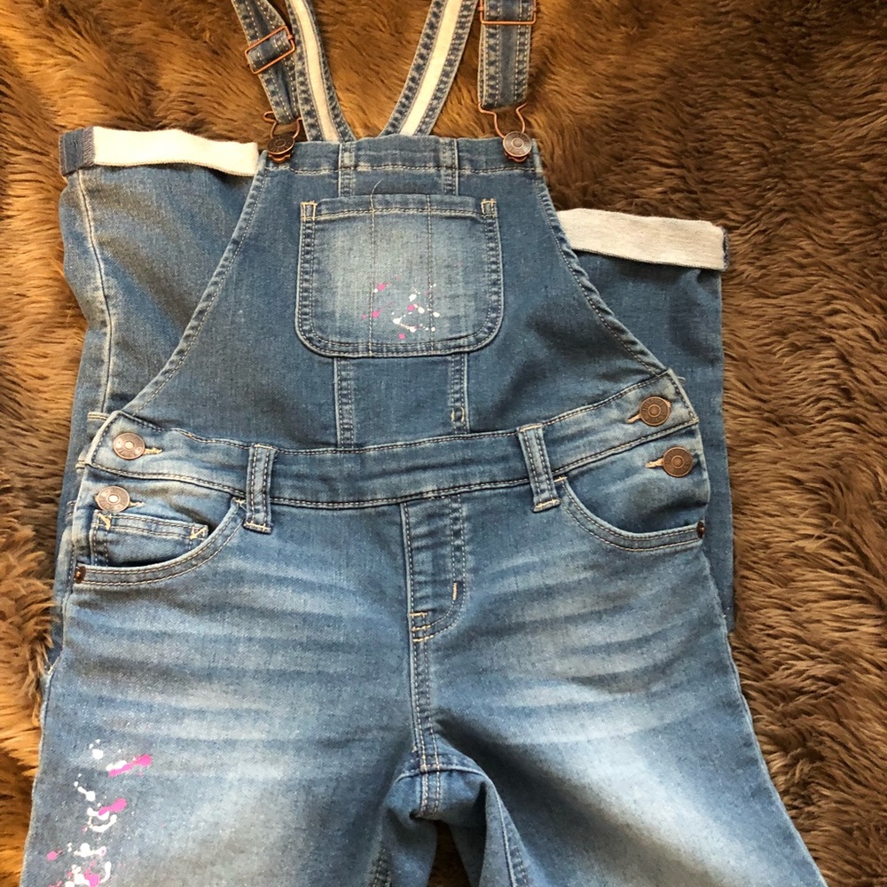 Justice overalls. Girls size 10.